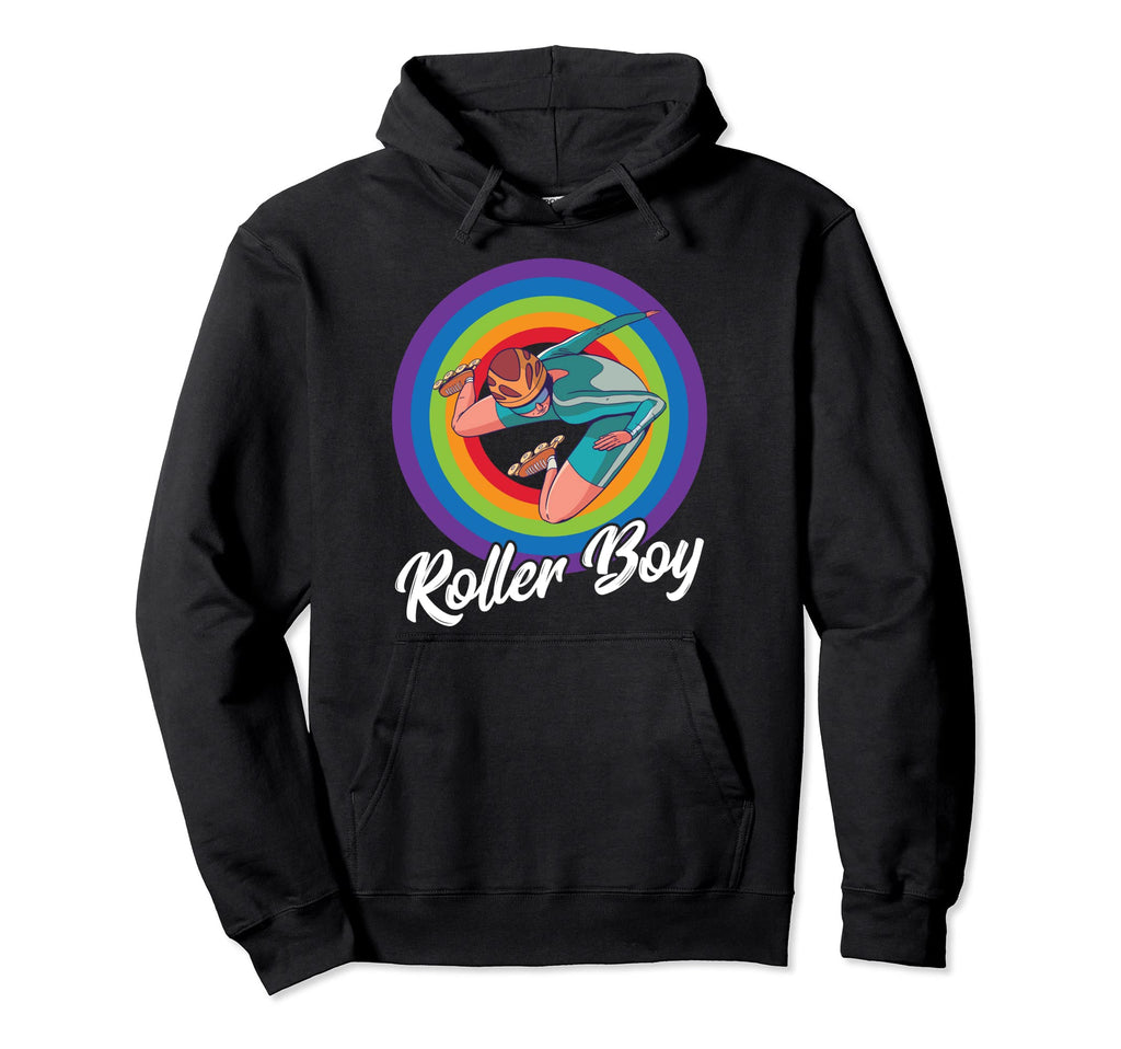Roller Roller Skates Inline Skating Hoodie - Custom Art Print Men Women - T-Shirt, Sweatshirt, Hoodie