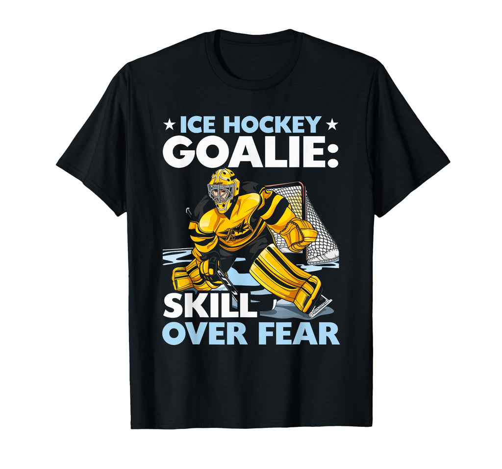 Ice Hockey Goalie Goaltender Keeper T-Shirt - Trendy Graphic for Adults - T-Shirt, Sweatshirt, Hoodie