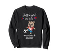 Wombat Soccer Wombat Soccer Sweatshirt - Novelty Apparel for Adults - T-Shirt, Sweatshirt, Hoodie