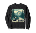 Yosemite National Park Mountain Sweatshirt - Novelty Apparel Unisex - T-Shirt, Sweatshirt, Hoodie