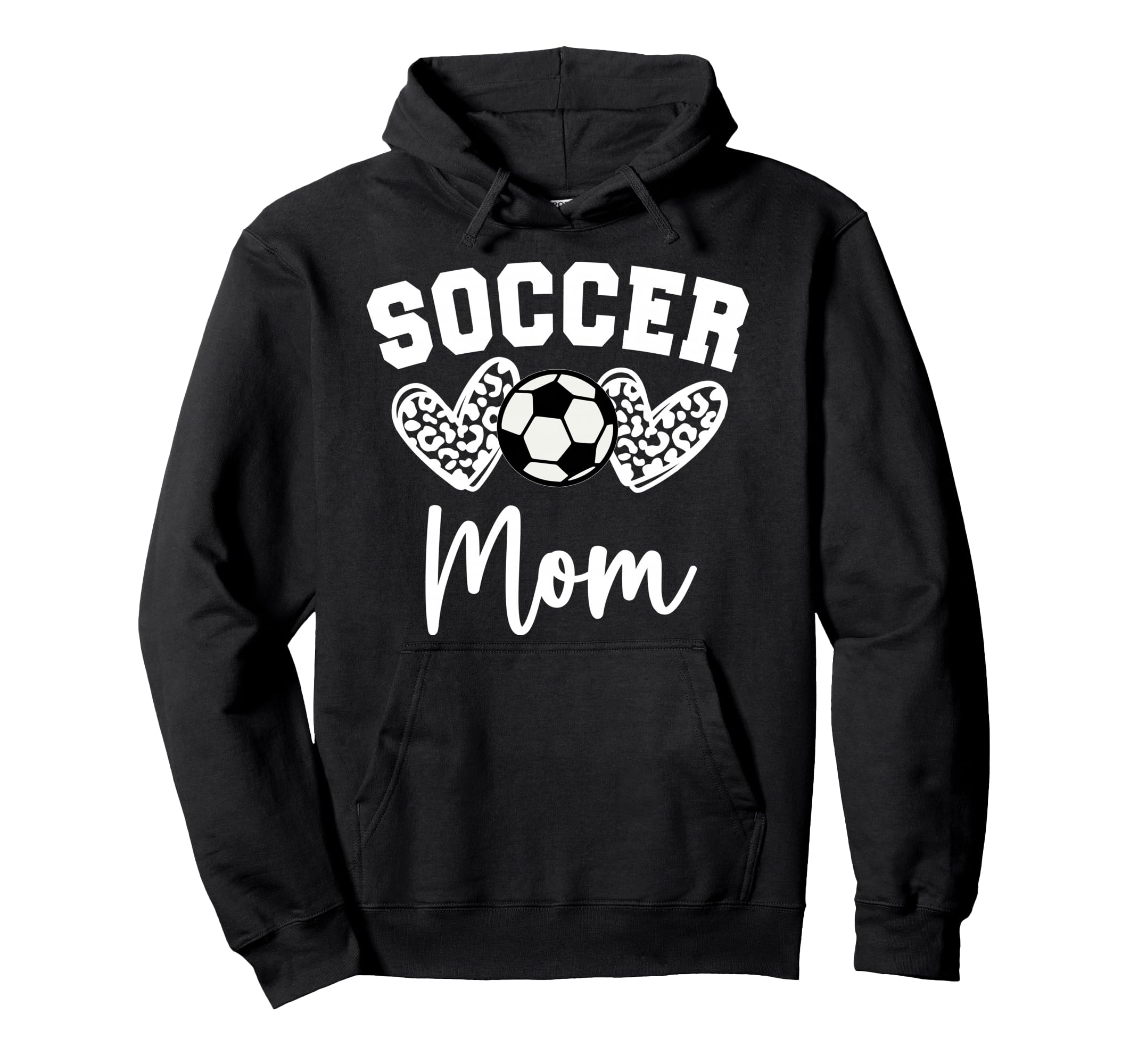 Soccer Mom Matching Family Soccer Hoodie - Novelty Apparel for Adults - T-Shirt, Sweatshirt, Hoodie