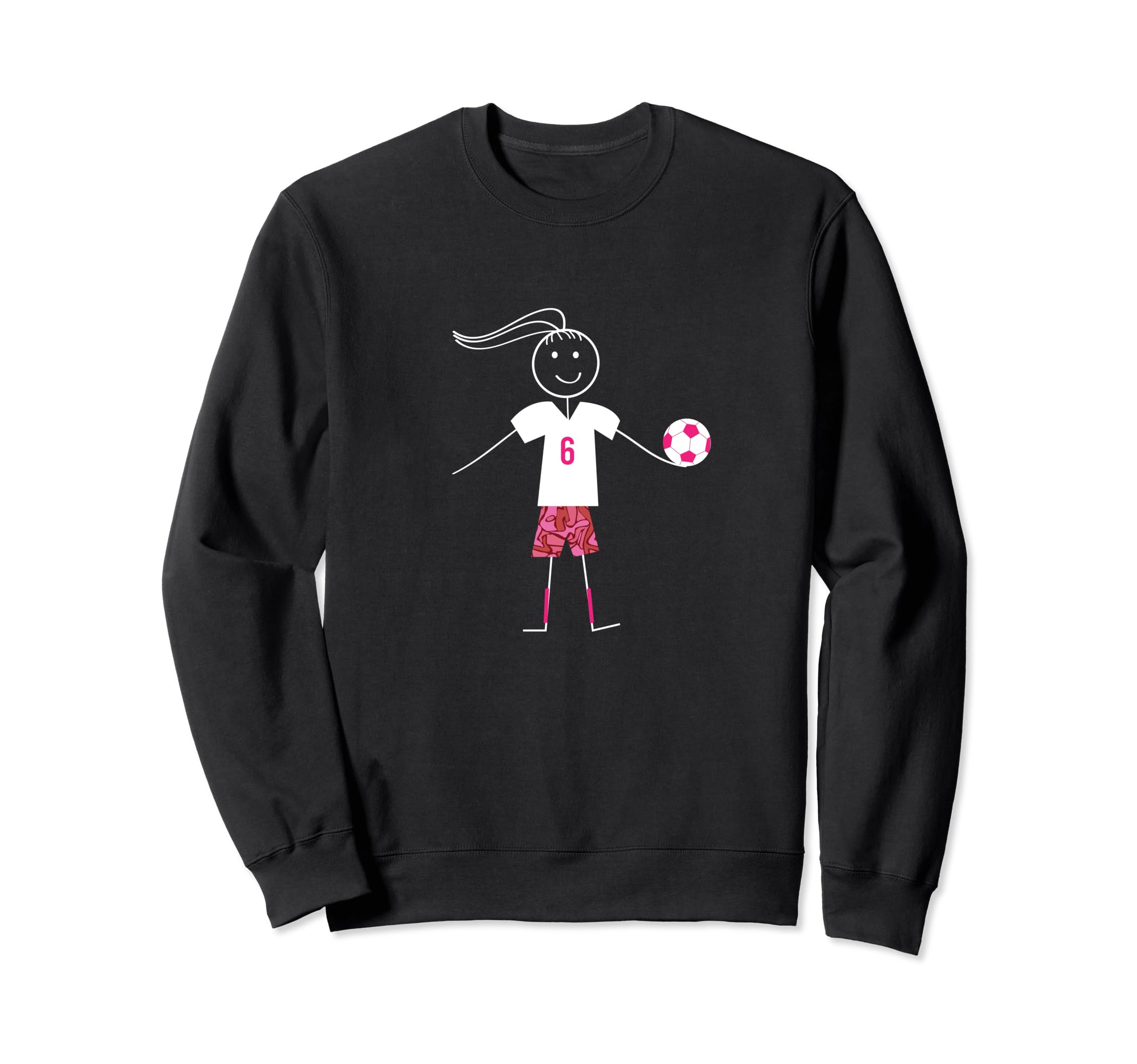 Funny Womens Soccer Player Sweatshirt - Trendy Graphic for Adults - T-Shirt, Sweatshirt, Hoodie