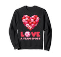 Love Team Sport Funny Soccer Sweatshirt - Trendy Graphic for Adults - T-Shirt, Sweatshirt, Hoodie