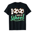 100 Days School Soccer Teacher 100 Days T-Shirt - Unique Graphic Unisex - T-Shirt, Sweatshirt, Hoodie