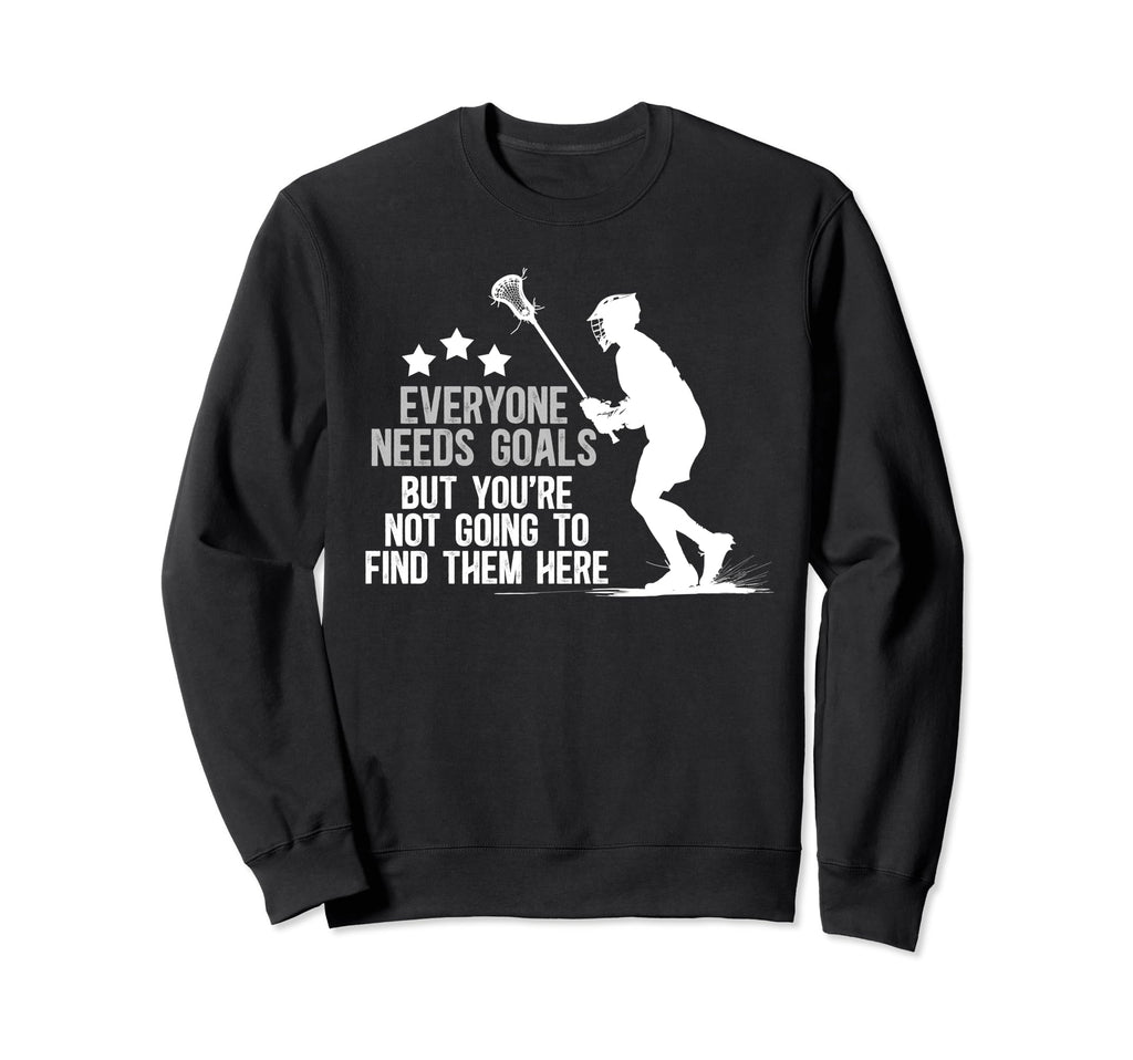 Lacrosse Keeper Funny Lacrosse Sweatshirt - Unique Graphic for Adults - T-Shirt, Sweatshirt, Hoodie