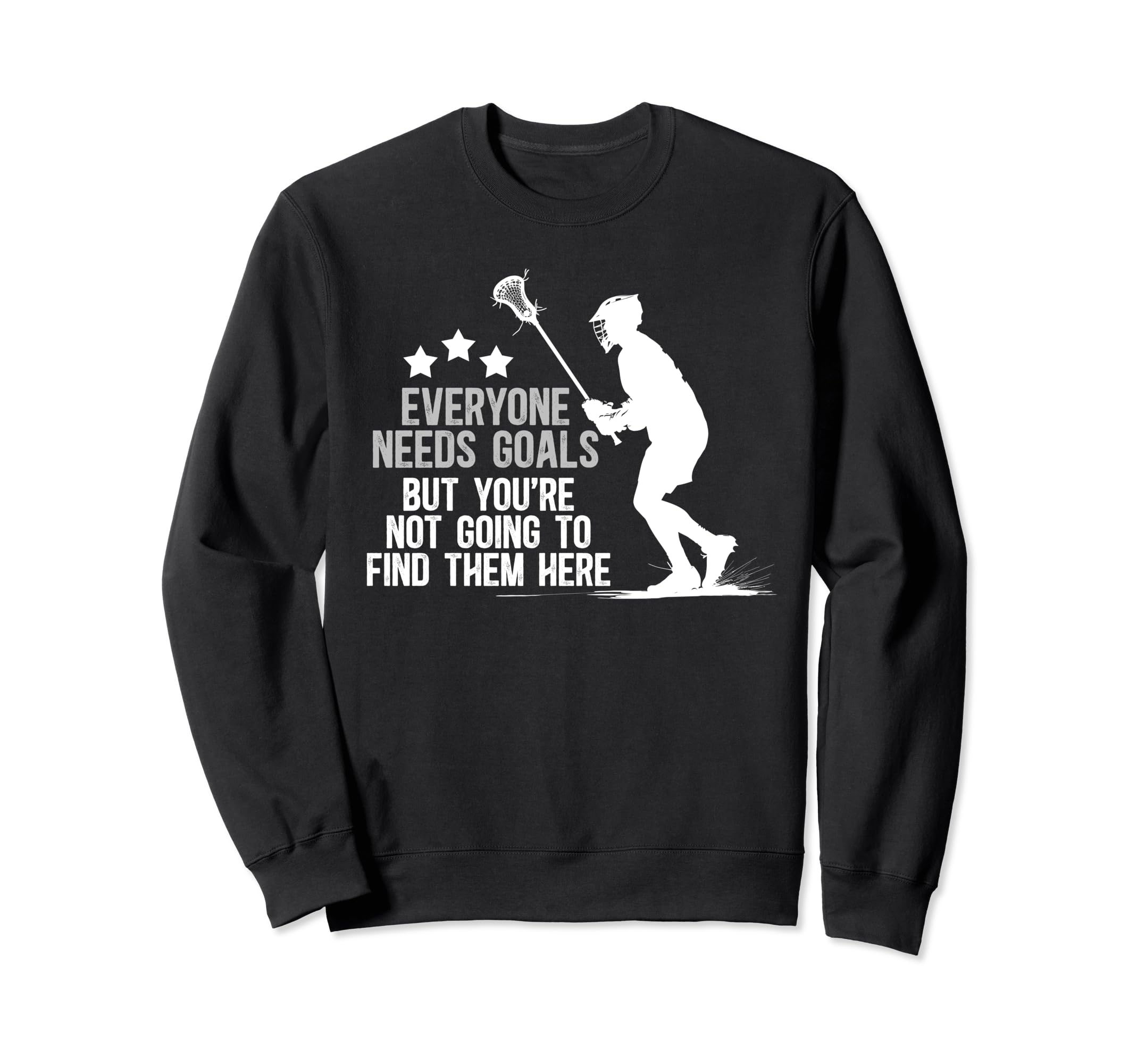Lacrosse Keeper Funny Lacrosse Sweatshirt - Unique Graphic for Adults - T-Shirt, Sweatshirt, Hoodie