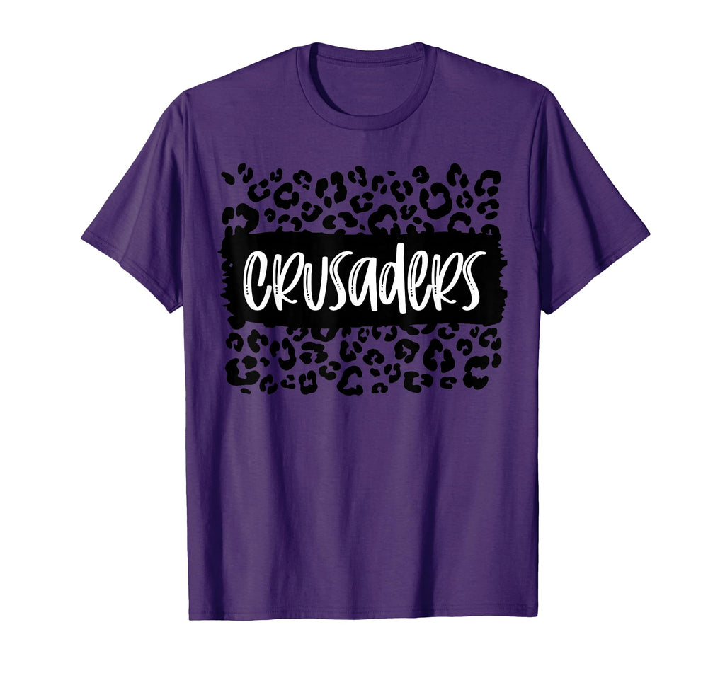 Crusaders Team Mascot School Spirit Game T-Shirt - Graphic Print Unisex - T-Shirt, Sweatshirt, Hoodie