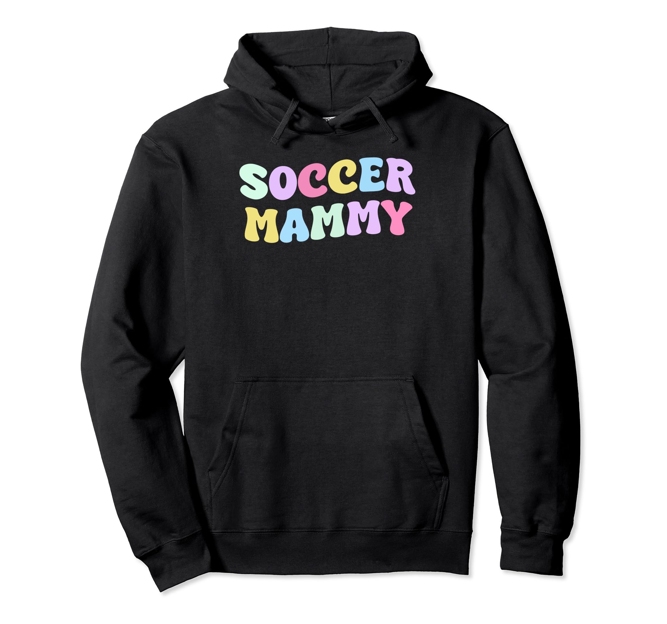 Groovy Mommy Soccer Sports Loving Hoodie - Aesthetic Graphic for Adults - T-Shirt, Sweatshirt, Hoodie