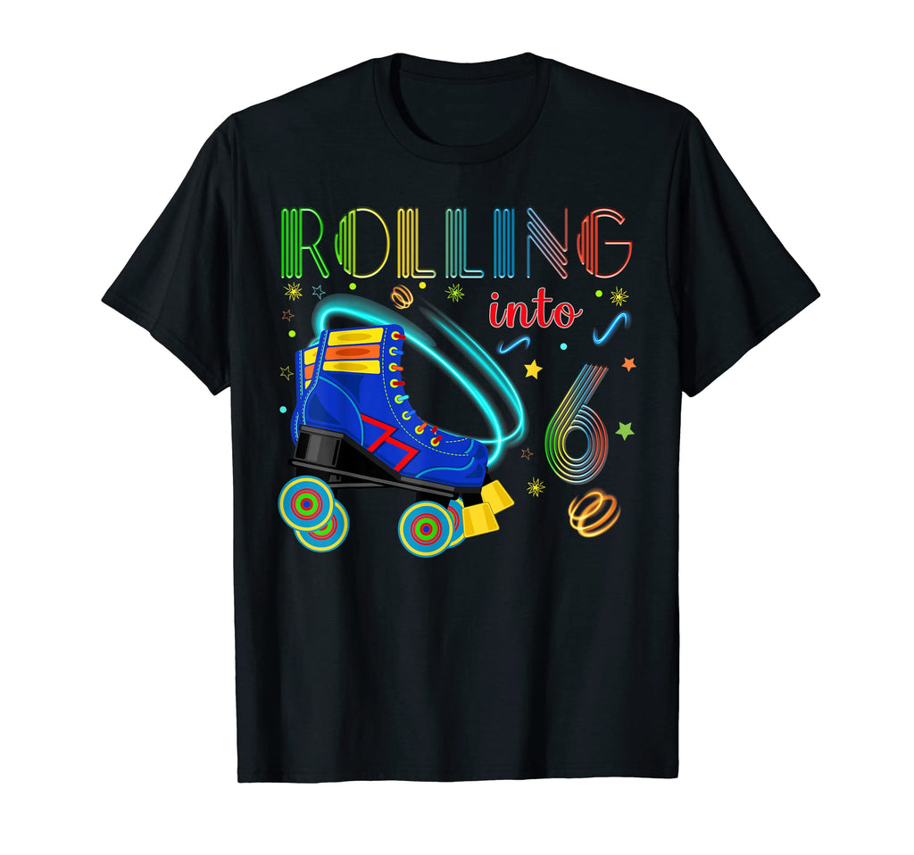 Roller Skating Party 80S 90S Birthday T-Shirt - Fun Novelty Design Unisex - T-Shirt, Sweatshirt, Hoodie