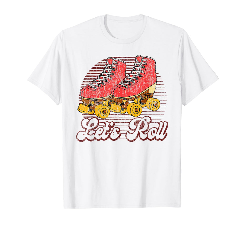 Roller Skating Skate 1970S T-Shirt - Unique Graphic Unisex - T-Shirt, Sweatshirt, Hoodie