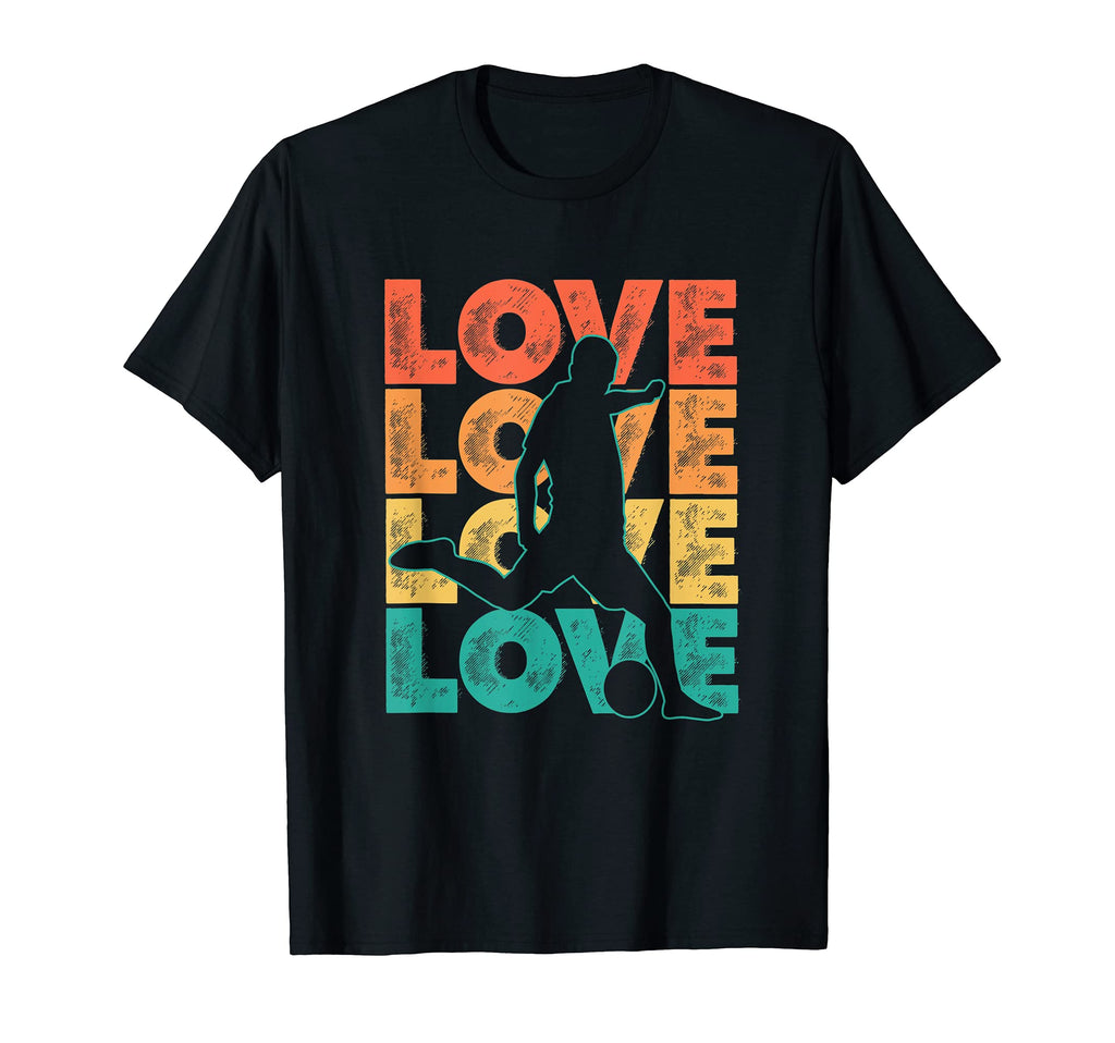 Footballer Love Word Theme Soccer Player T-Shirt - Streetwear Style Unisex - T-Shirt, Sweatshirt, Hoodie