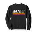 Banff Canada Banff National Park Sweatshirt - Minimalist Print Men Women - T-Shirt, Sweatshirt, Hoodie