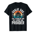 Hockey Goalie Dad Ice Hockey Keeper Dad T-Shirt - Unique Graphic Unisex - T-Shirt, Sweatshirt, Hoodie