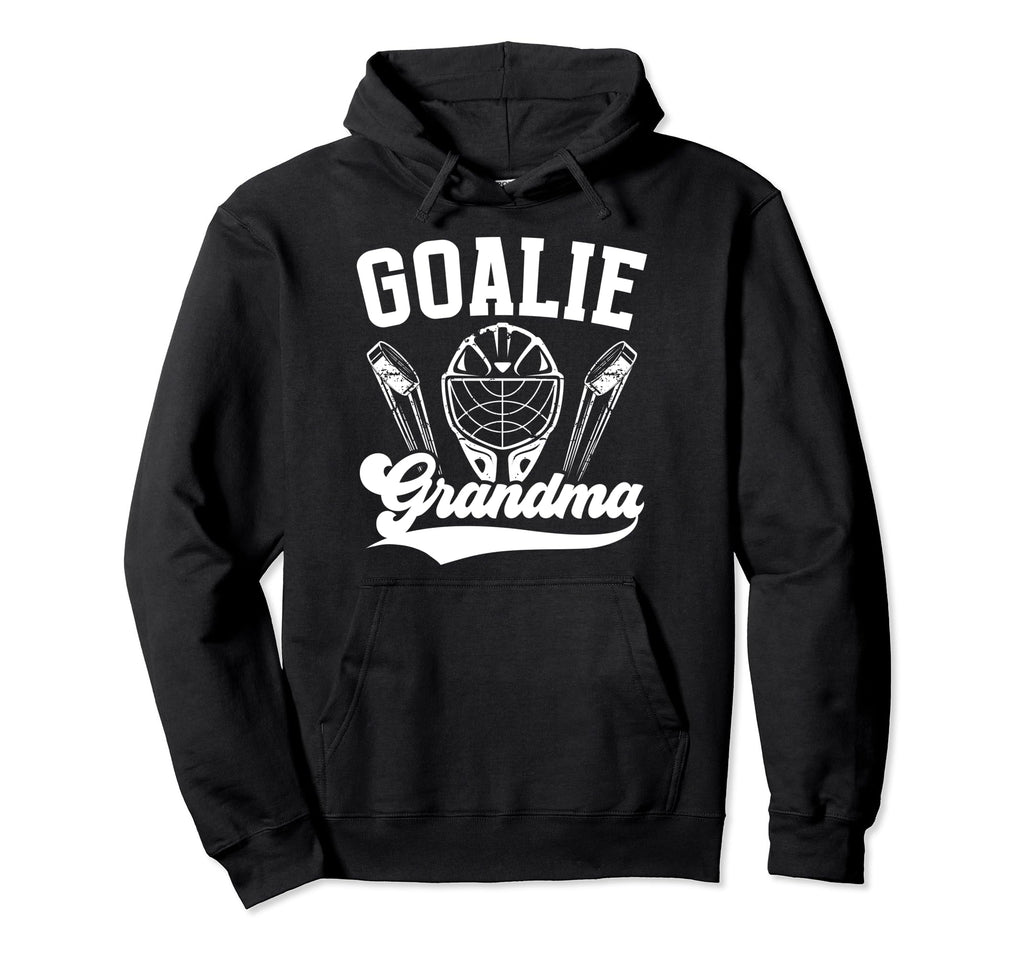 Ice Hockey Goalie Grandma Hockey Goalkeeper Hoodie - Trendy Graphic Unisex - T-Shirt, Sweatshirt, Hoodie