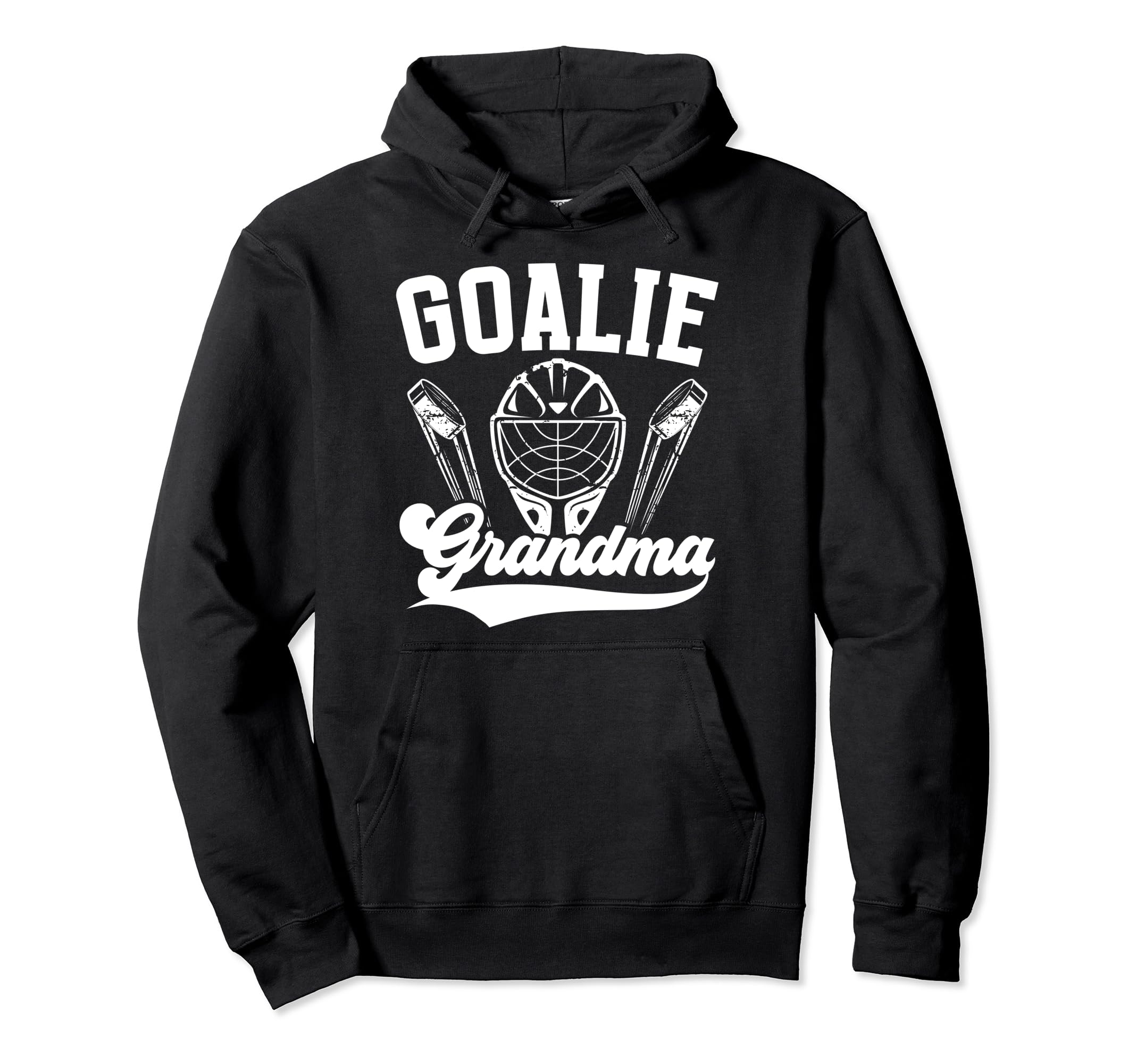 Ice Hockey Goalie Grandma Hockey Goalkeeper Hoodie - Trendy Graphic Unisex - T-Shirt, Sweatshirt, Hoodie