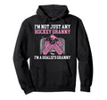 Im Hockey Goalie Granny Hockey Keeper Hoodie - Minimalist Print Unisex - T-Shirt, Sweatshirt, Hoodie