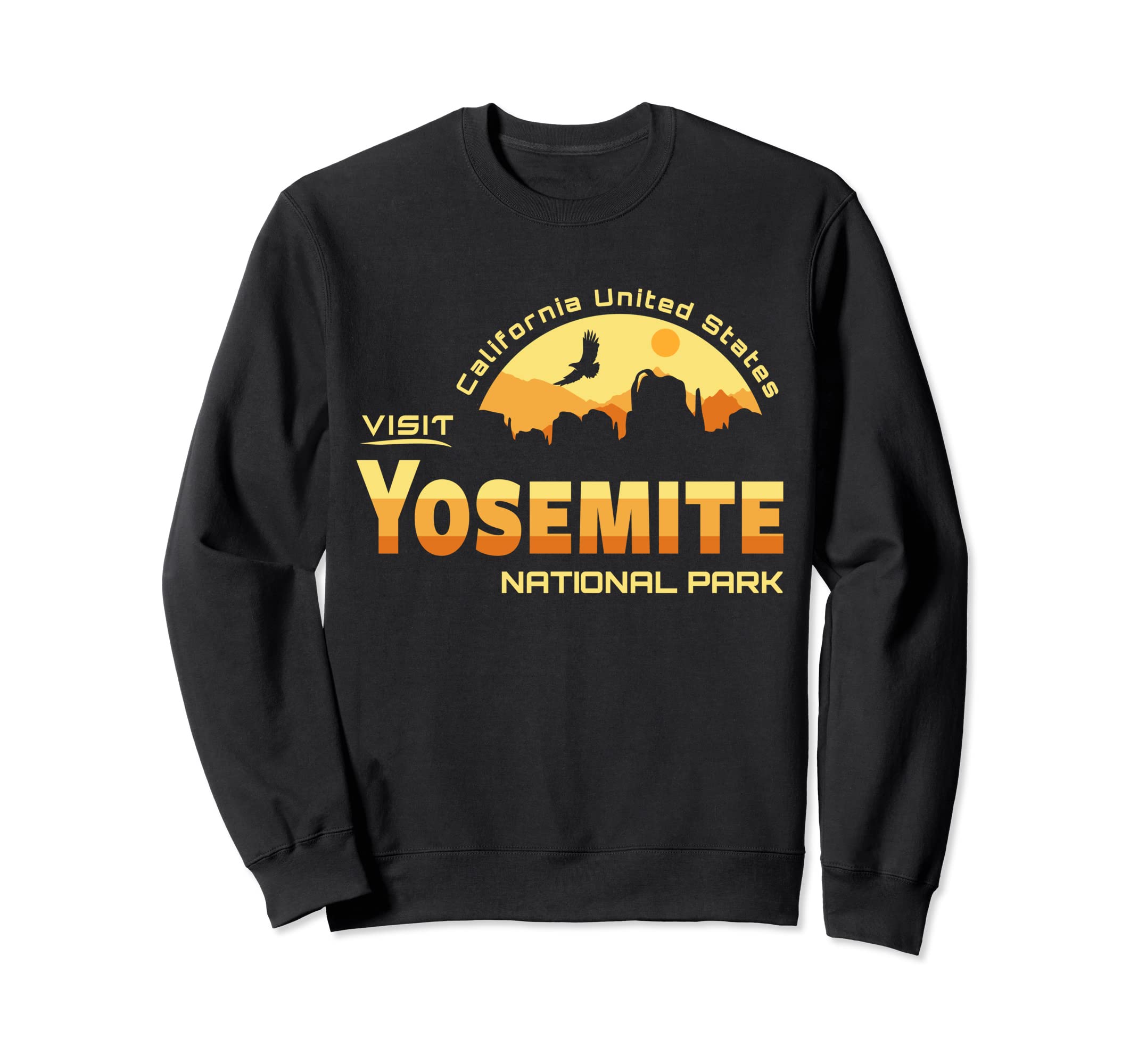 Yosemite National Park Yosemite Sweatshirt - Minimalist Print for Adults - T-Shirt, Sweatshirt, Hoodie