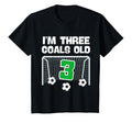 3Rd Birthday Soccer Football Player 3 T-Shirt - Minimalist Print Men Women - T-Shirt, Sweatshirt, Hoodie