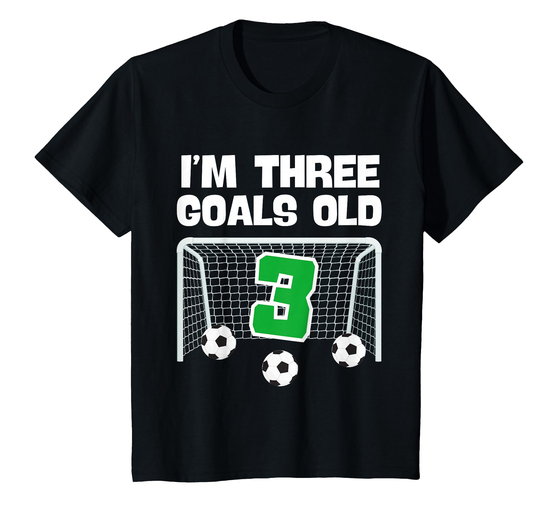 3Rd Birthday Soccer Football Player 3 T-Shirt - Minimalist Print Unisex - T-Shirt, Sweatshirt, Hoodie