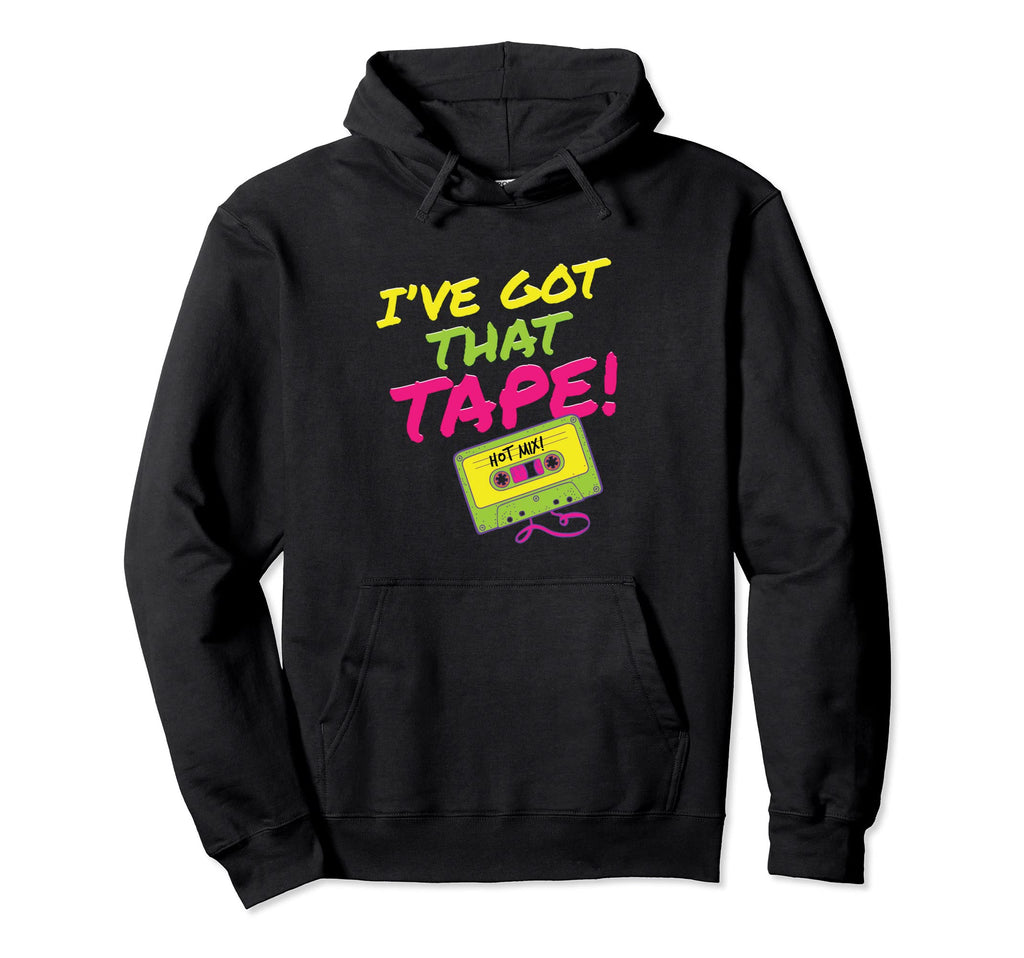 Cassette Tape Funny 1980S Music Hoodie - Casual Everyday Wear Men Women - T-Shirt, Sweatshirt, Hoodie