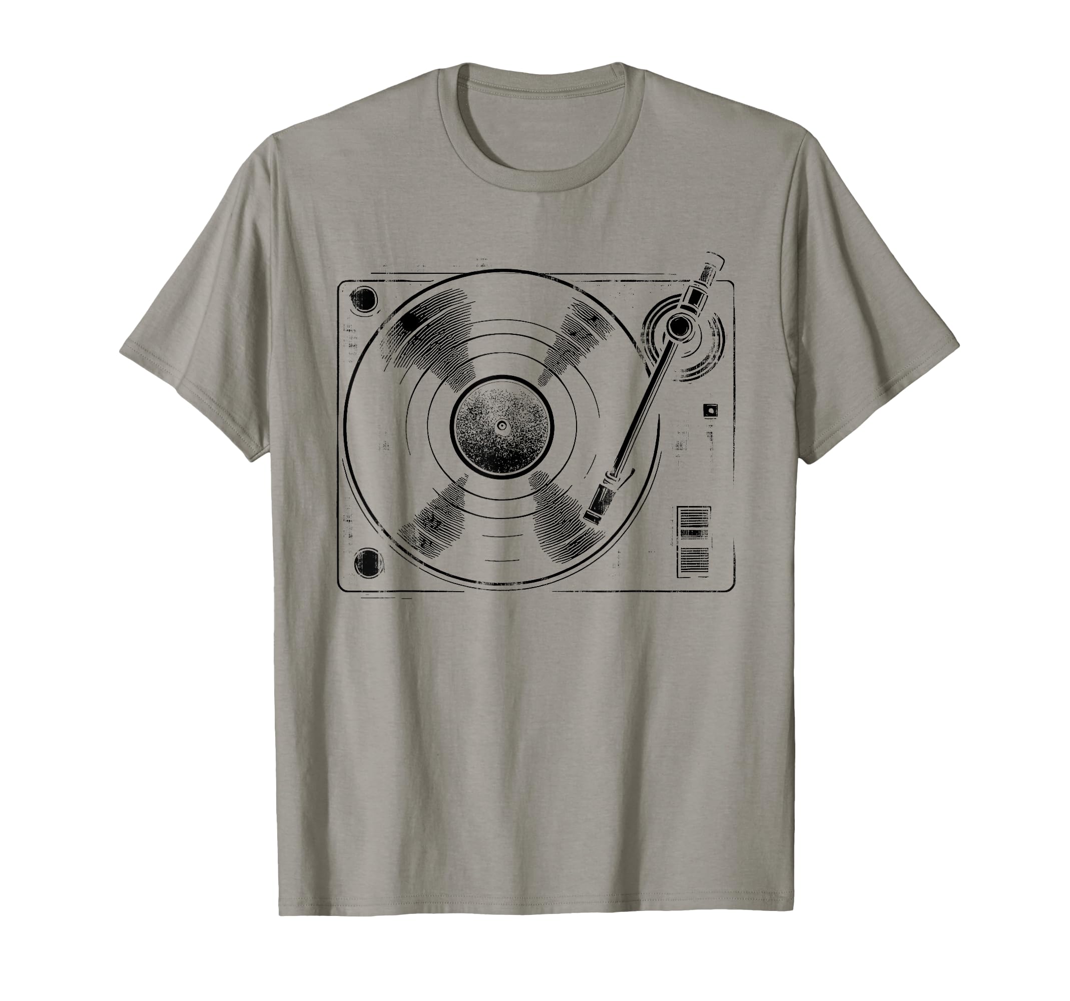 Turntable Audio Lp Vinyl Record T-Shirt - Aesthetic Graphic for Adults - T-Shirt, Sweatshirt, Hoodie