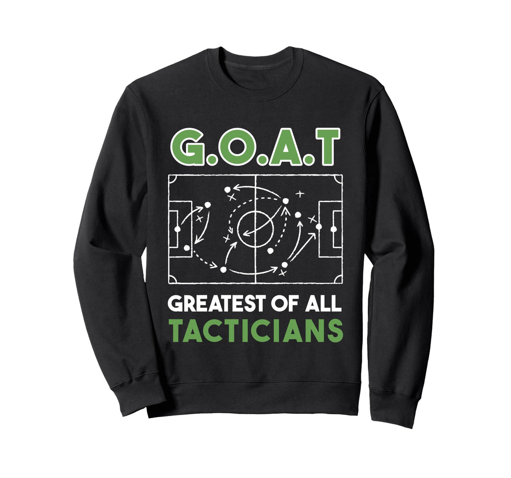 Soccer Coach Goat Greatest All Sweatshirt - Aesthetic Graphic Unisex - T-Shirt, Sweatshirt, Hoodie