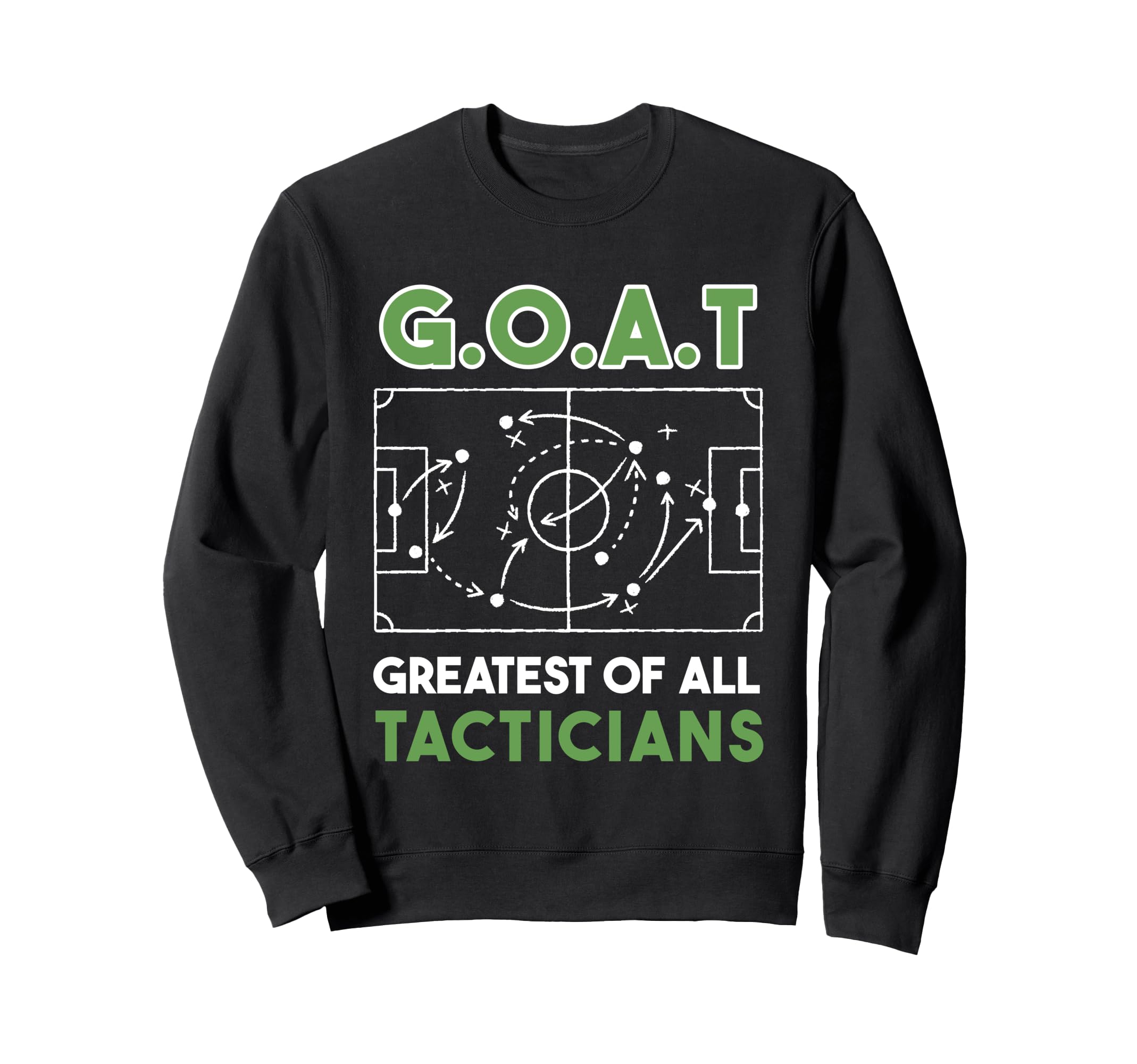 Soccer Coach Goat Greatest All Sweatshirt - Aesthetic Graphic Unisex - T-Shirt, Sweatshirt, Hoodie