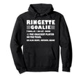 Funny Ringette Goalie Definition Hoodie - Unique Graphic for Adults - T-Shirt, Sweatshirt, Hoodie
