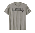 Soccer Heartbeat Football Lovers T-Shirt - Minimalist Print for Adults - T-Shirt, Sweatshirt, Hoodie