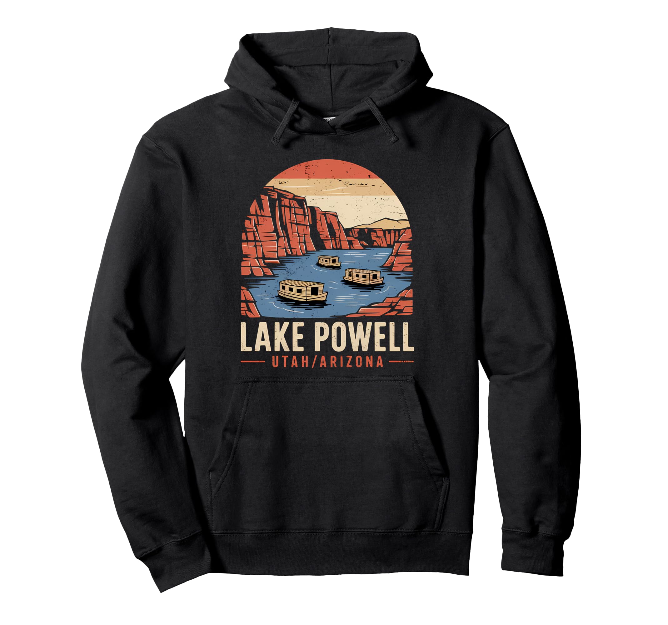 Lake Powell Canyon Utah Arizona Hoodie - Casual Everyday Wear Men Women - T-Shirt, Sweatshirt, Hoodie