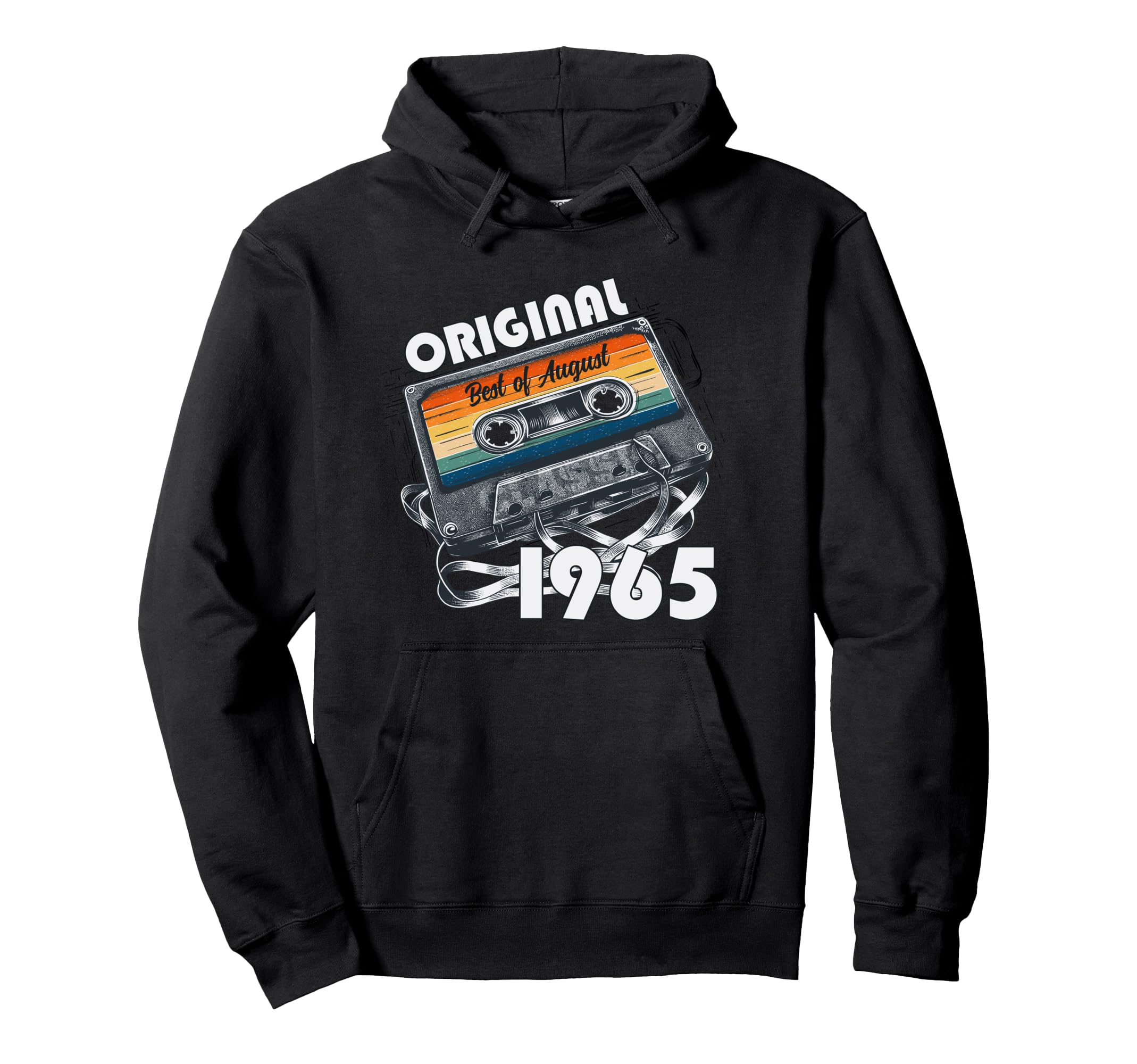 60Th Birthday Gift August 1965 Hoodie - Fun Novelty Design Men Women - T-Shirt, Sweatshirt, Hoodie