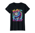 Roller Skate 12Th Birthday Roller T-Shirt - Aesthetic Graphic Men Women - T-Shirt, Sweatshirt, Hoodie