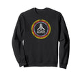 Atari Distressed Circle Fuji Sweatshirt - Fun Novelty Design for Adults - T-Shirt, Sweatshirt, Hoodie
