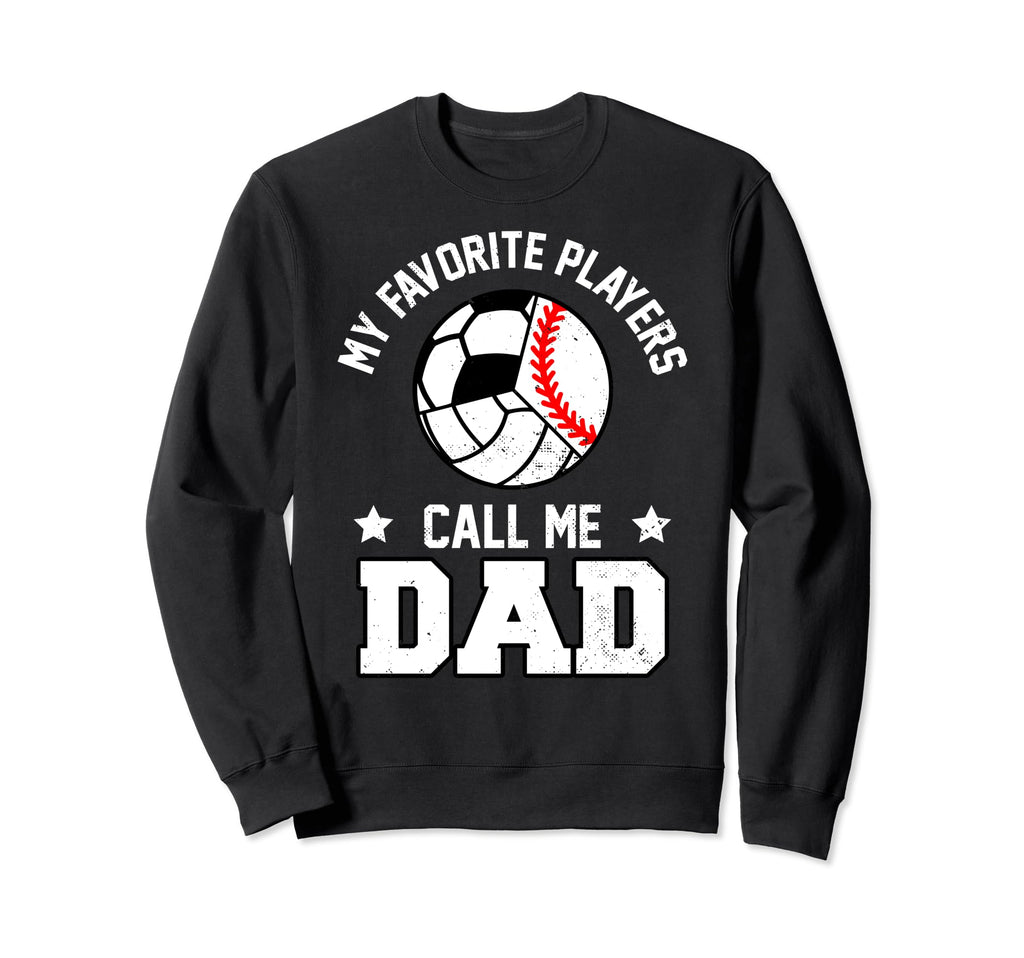 My Favorites Baseball Volleyball Sweatshirt - Custom Art Print for Adults - T-Shirt, Sweatshirt, Hoodie