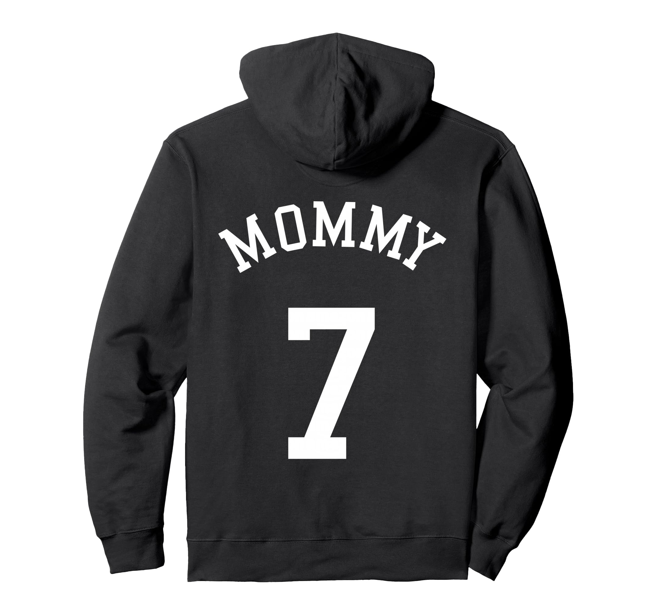 Mommy Team No 7 Soccer Mother Hoodie - Custom Art Print for Adults - T-Shirt, Sweatshirt, Hoodie