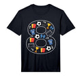 Mens 8Th Birthday 8 Year Old Football T-Shirt - Novelty Apparel Men Women - T-Shirt, Sweatshirt, Hoodie