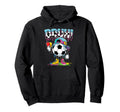 Soccer Ball Bruh Ice Cream Drip Funny Hoodie - Streetwear Style Men Women - T-Shirt, Sweatshirt, Hoodie