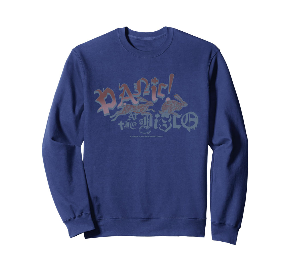 Panic Disco Rabbit Fever Sweatshirt - Graphic Print Unisex - T-Shirt, Sweatshirt, Hoodie
