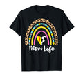 Soccer Softball Mom Boho Rainbow Funny T-Shirt - Trendy Graphic Men Women - T-Shirt, Sweatshirt, Hoodie