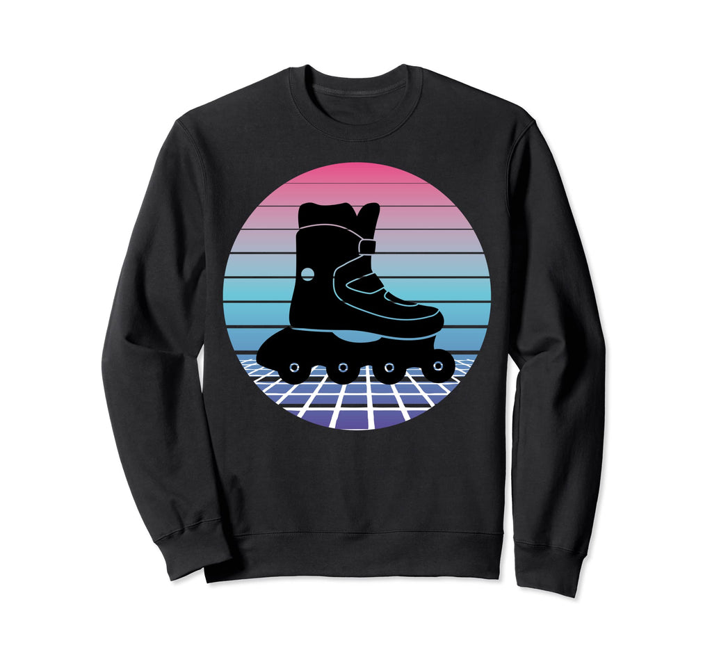Inline Skates Skating Roller Skate Sweatshirt - Minimalist Print Men Women - T-Shirt, Sweatshirt, Hoodie