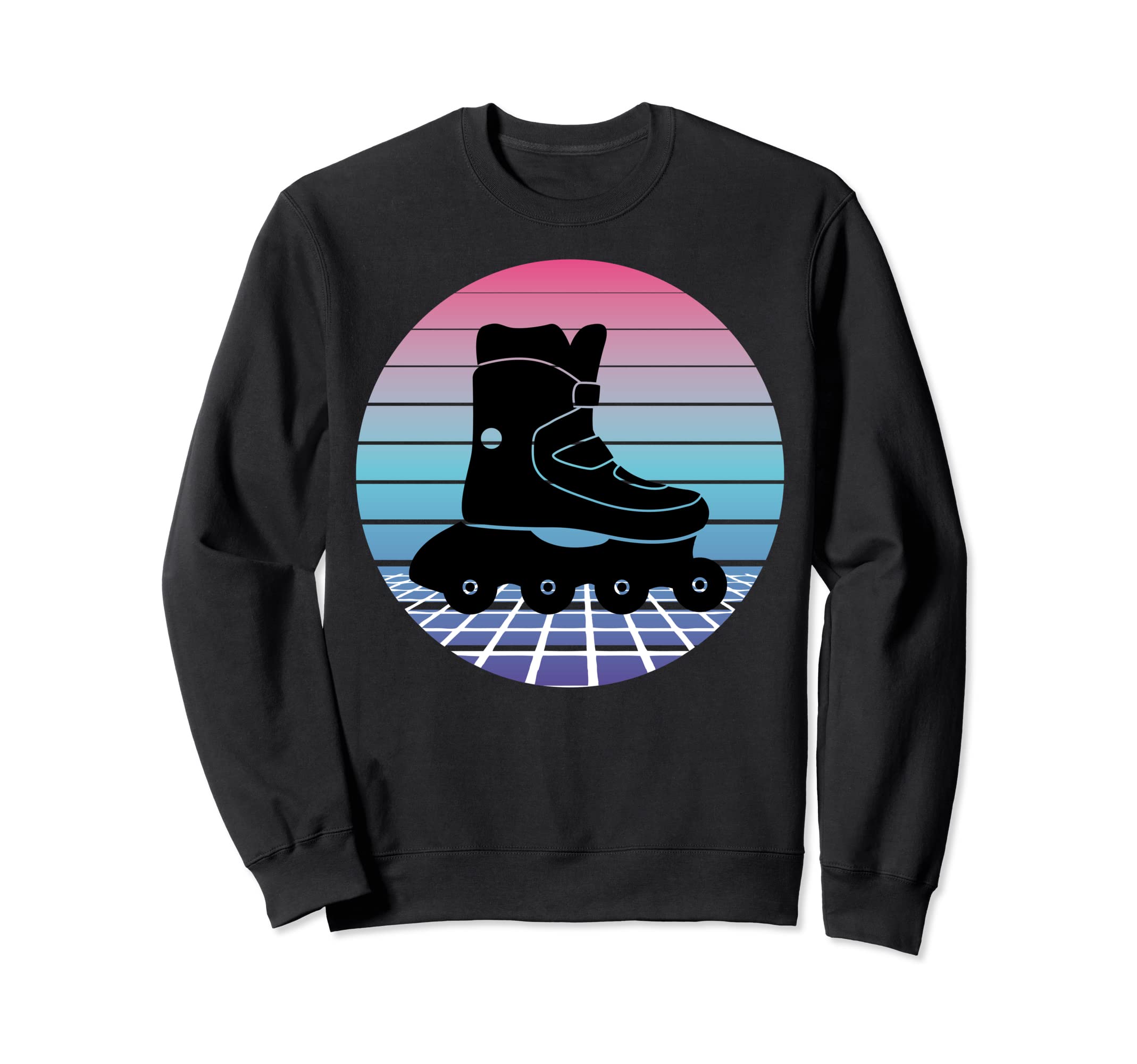 Inline Skates Skating Roller Skate Sweatshirt - Minimalist Print Men Women - T-Shirt, Sweatshirt, Hoodie