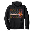 Roller Skating Skate 1970S Roller Disco Hoodie - Unique Graphic for Adults - T-Shirt, Sweatshirt, Hoodie