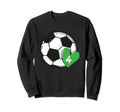 Funny Soccer Ball Number 4 Soccer Sweatshirt - Aesthetic Graphic for Adults - T-Shirt, Sweatshirt, Hoodie