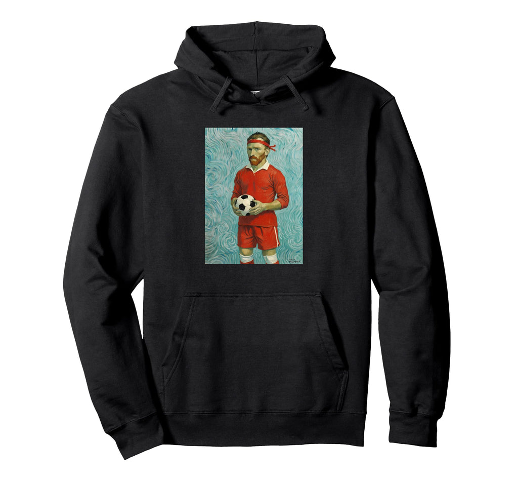 Vincent Loves Football And Soccer Hoodie - Casual Everyday Wear Men Women - T-Shirt, Sweatshirt, Hoodie