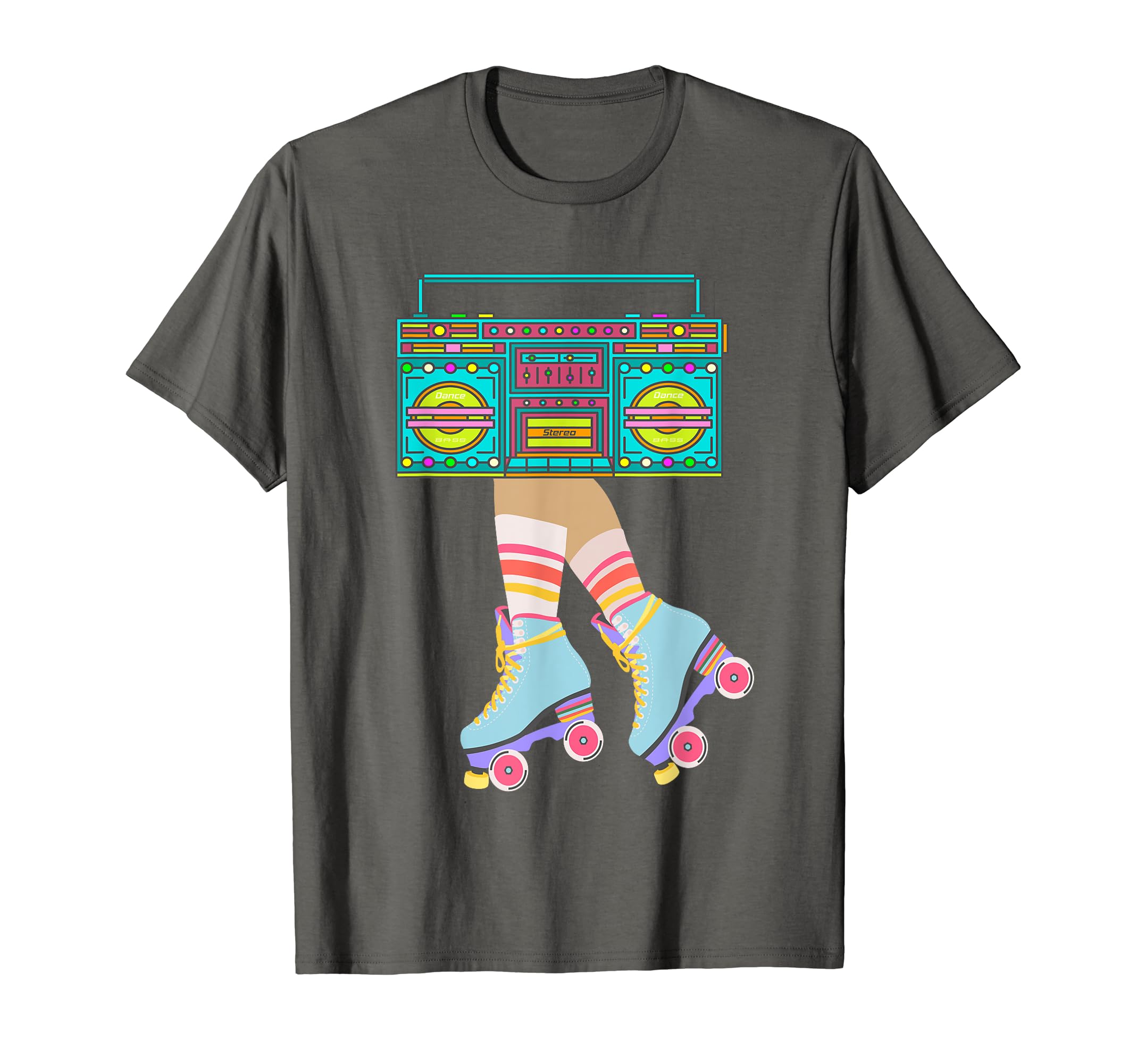 Rollerskates Funny 80S 90S Roller T-Shirt - Streetwear Style for Adults - T-Shirt, Sweatshirt, Hoodie