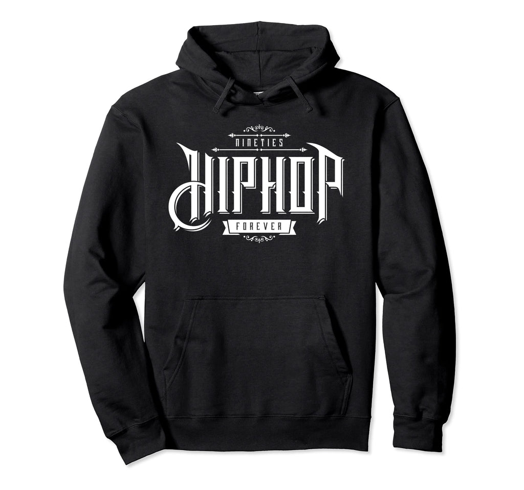 Old School 90S Hip Hop Nineties Hoodie - Custom Art Print for Adults - T-Shirt, Sweatshirt, Hoodie