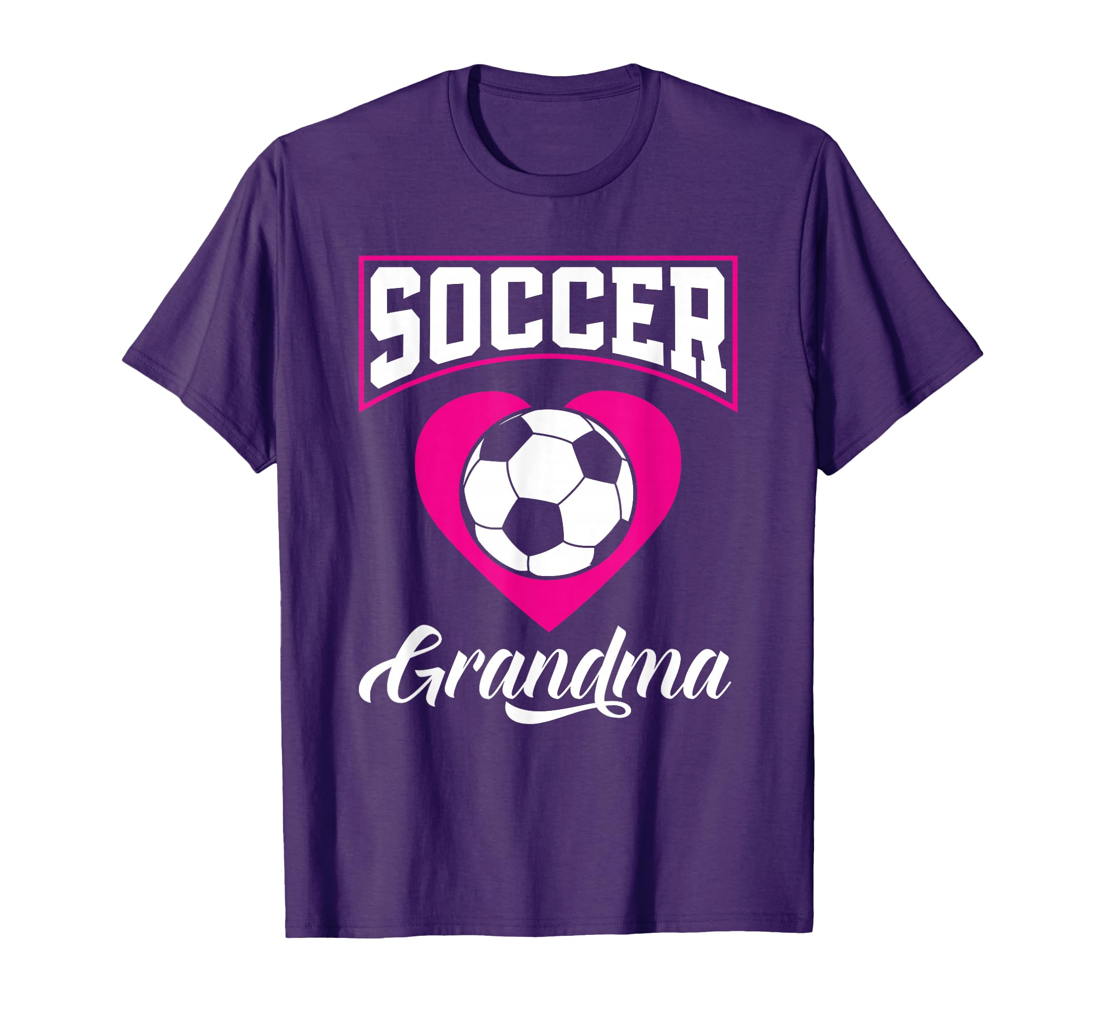 Soccer Grandma Heart Family Matching Funny T-Shirt - Unique Graphic Unisex - T-Shirt, Sweatshirt, Hoodie