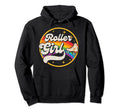 Roller Skater Skating 70S 80S Skates Hoodie - Minimalist Print for Adults - T-Shirt, Sweatshirt, Hoodie