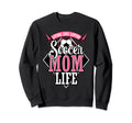 Proud Soccer Mom Living And Loving Sweatshirt - Unique Graphic Unisex - T-Shirt, Sweatshirt, Hoodie