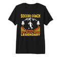 Mens Soccer Coaching Training Trainer T-Shirt - Trendy Graphic for Adults - T-Shirt, Sweatshirt, Hoodie